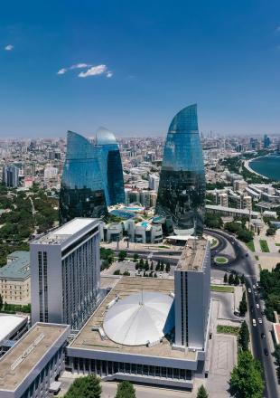 Azerbaijan place Flame Towers