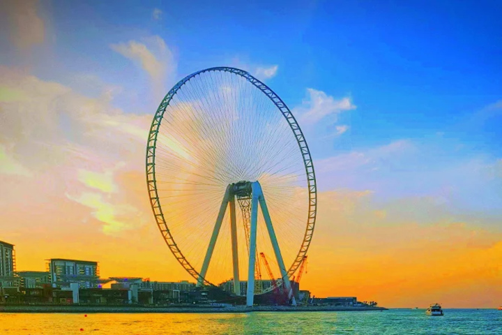 Ain Dubai – Ain Dubai world’s largest observation wheel standing 250 metres high