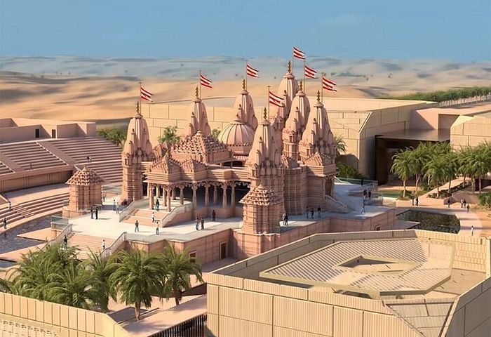Swaminarayan Temple Abu Dhabi – Swaminarayan Temple in Abu Dhabi showcasing stunning Indian architecture