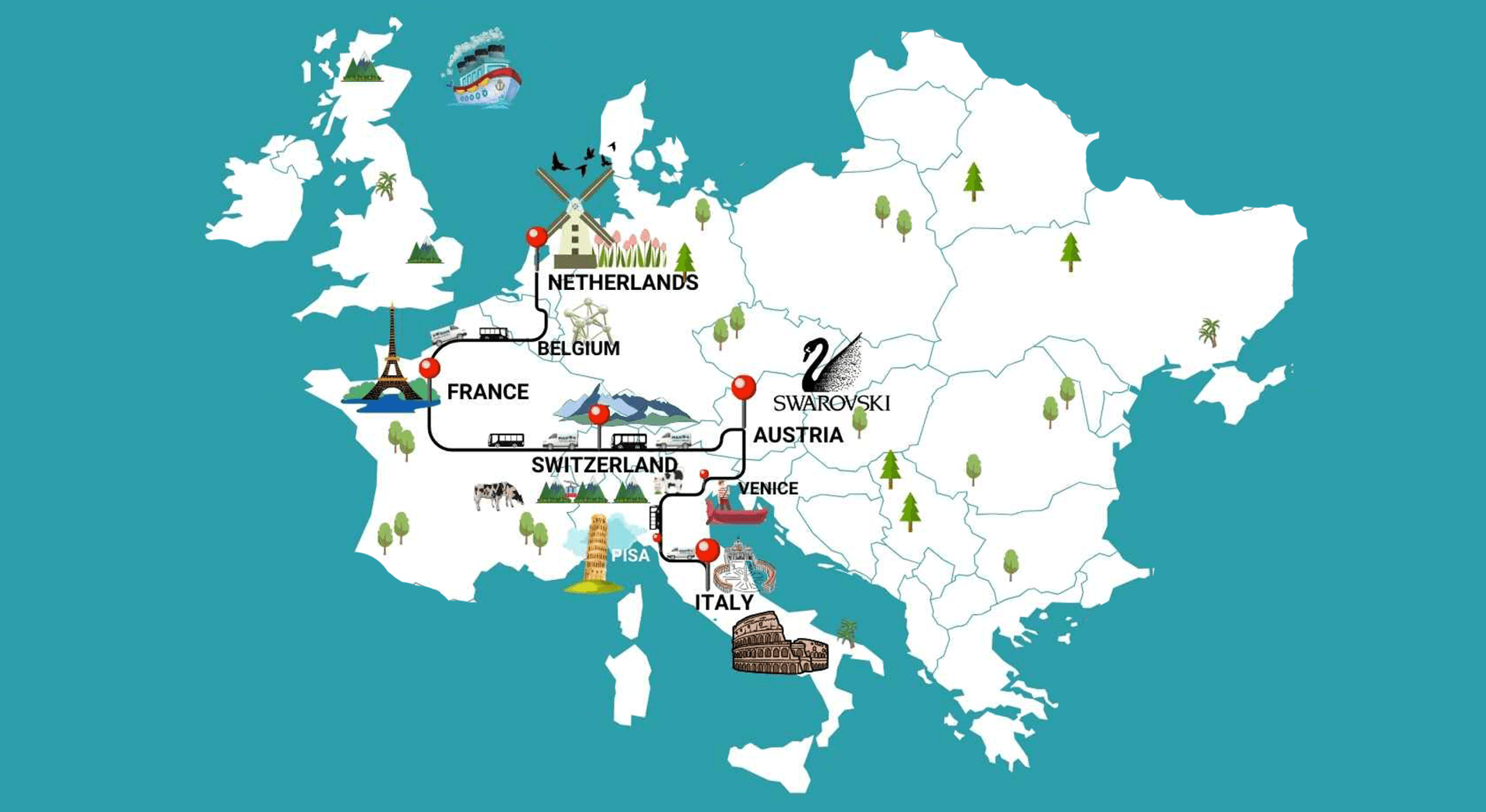 Europe TOURS OVER VIEW