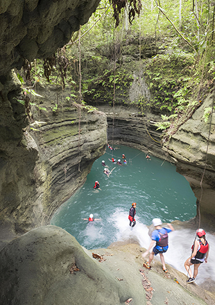 Badian Canyoneering and Kawasan Falls in Cebu