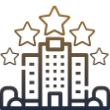 3 star and 4 star Hotel Accommodation