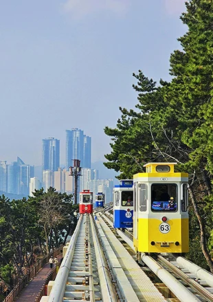 Haeundae Beach Blue Line